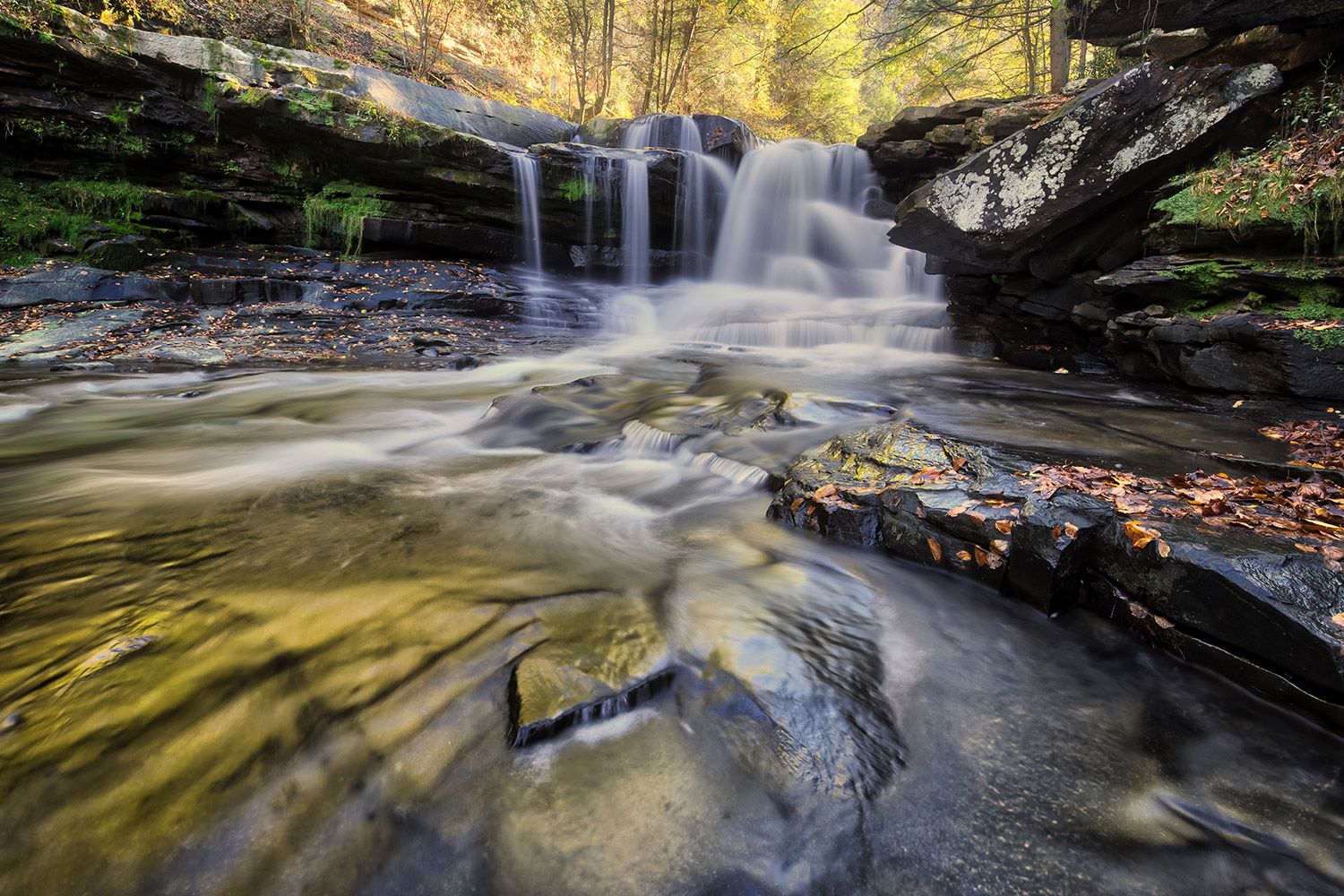 Dunloup Falls, USA