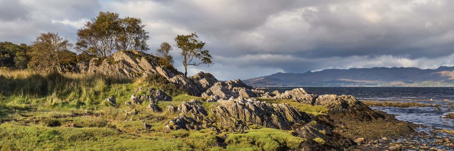 Glenuig's rough coast