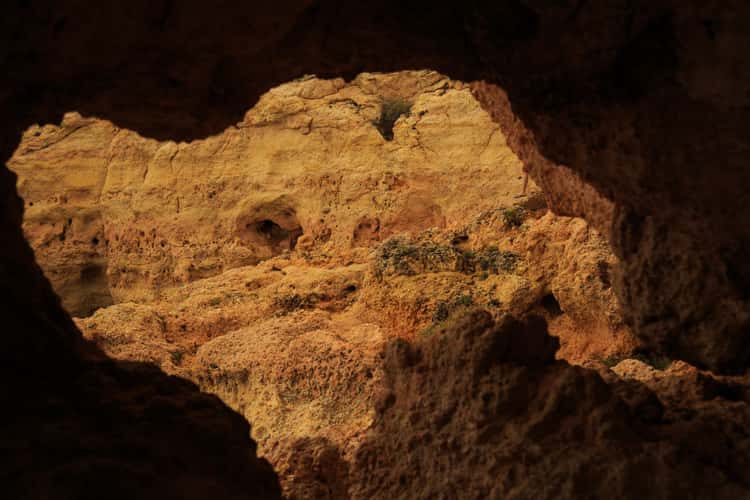 Golden Chalk Cliffs (Praia do Carvoeiro / Algarve)