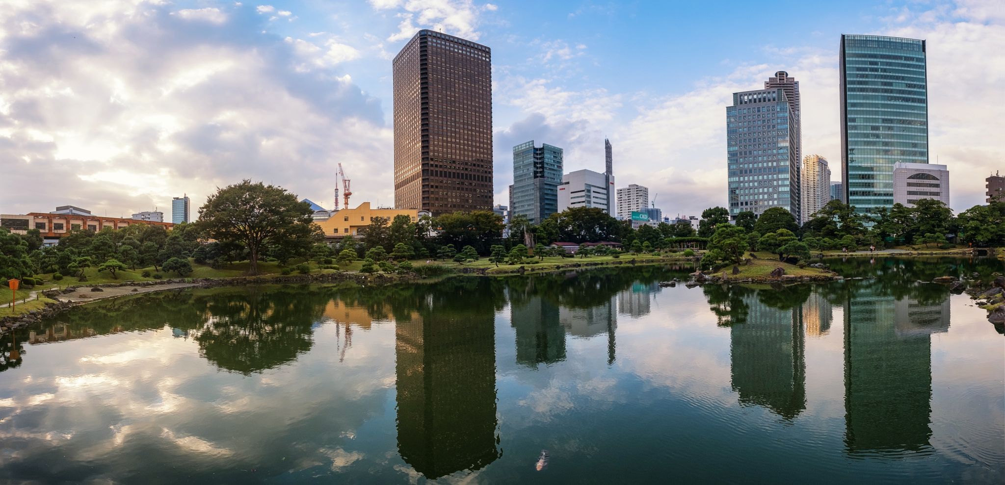 Hamarikyu Garden, Tokyo, Japan
