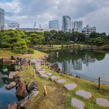 Hamarikyu Garden, Tokyo, Japan