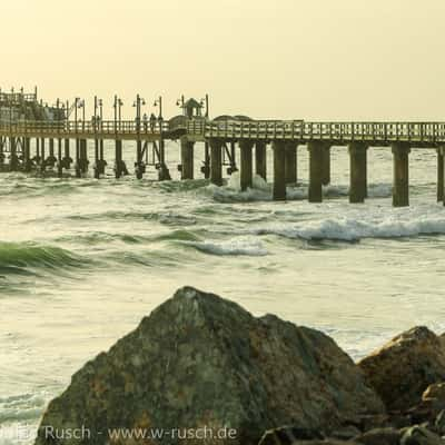 Jettybrücke in Swakopmund, Namibia