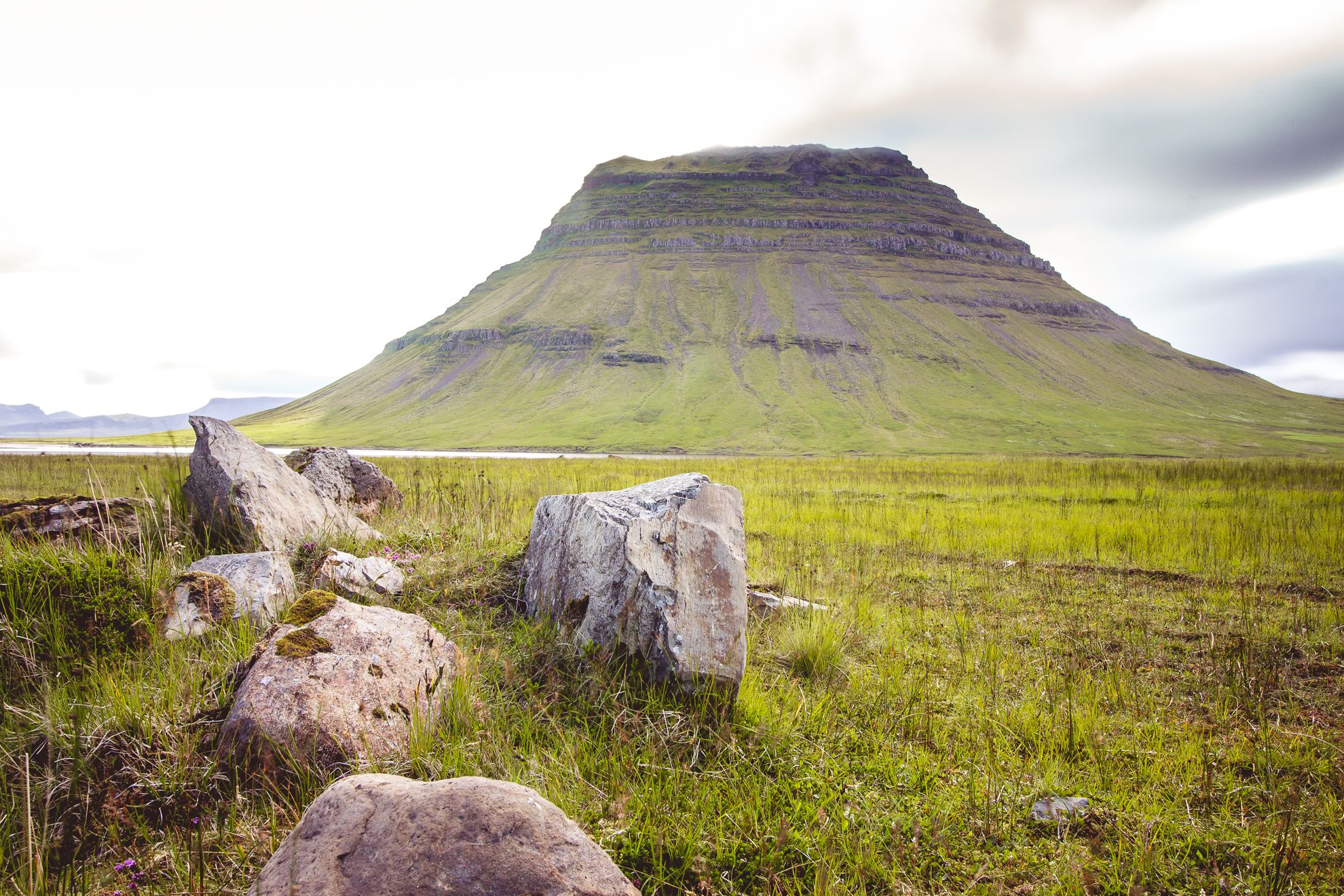 Western View of Kirkjufell, Iceland