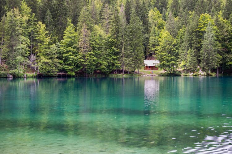 Lago Inferiore Di Fusine, Fusine in Valromana, Italy