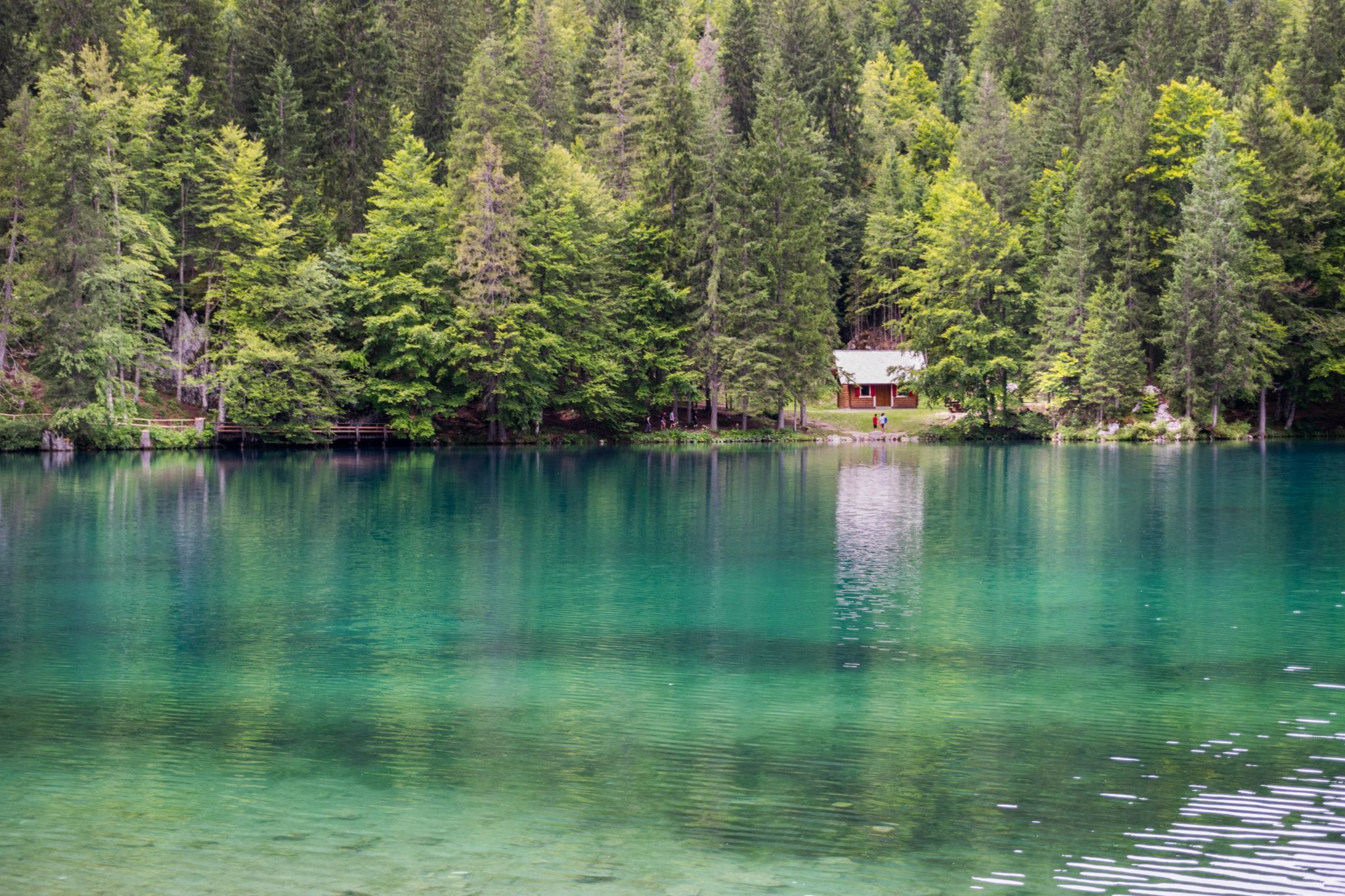 Lago Inferiore Di Fusine, Fusine in Valromana, Italy, Italy