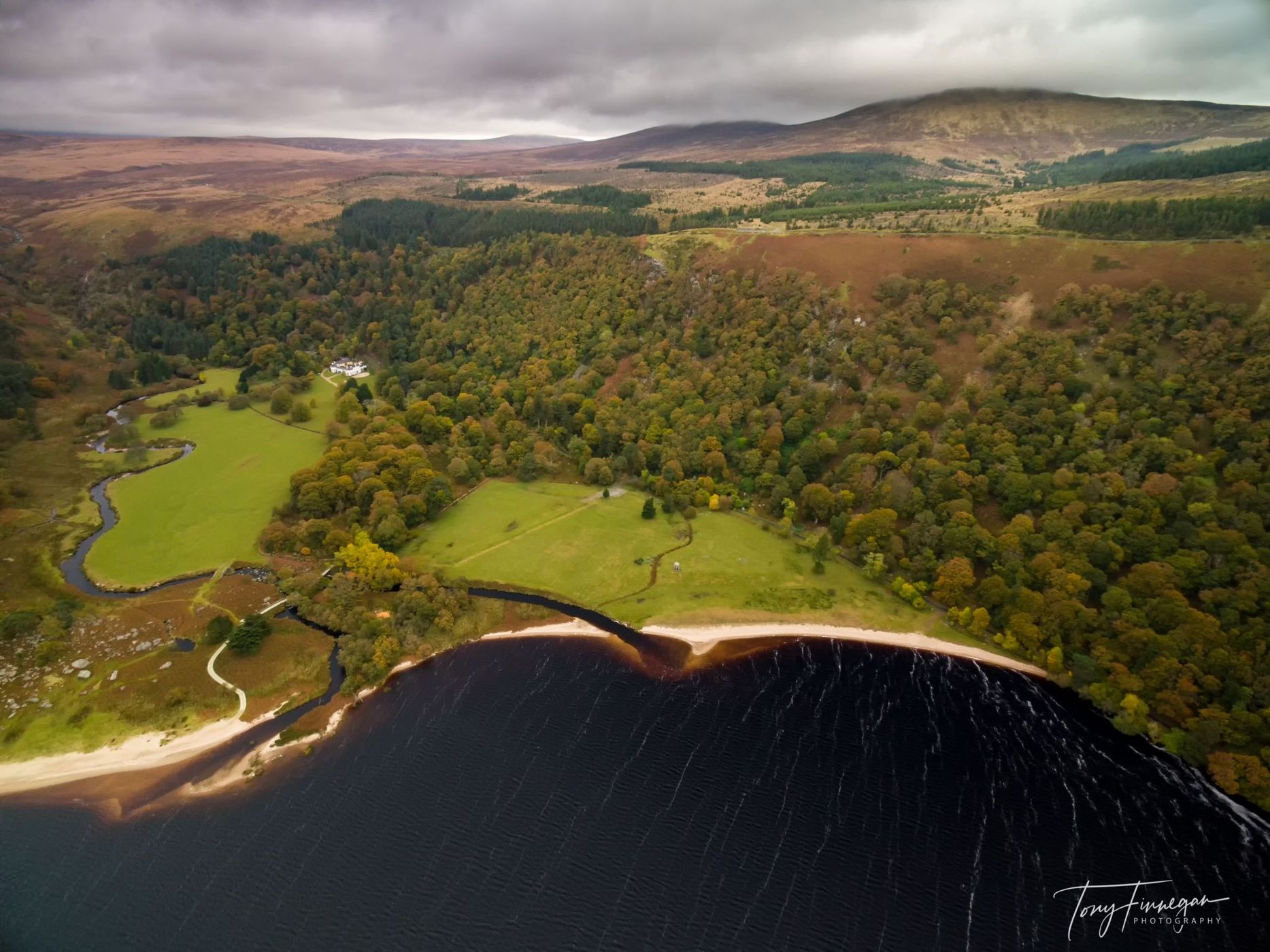 Lough Tay, Wicklow Mountains, Ireland