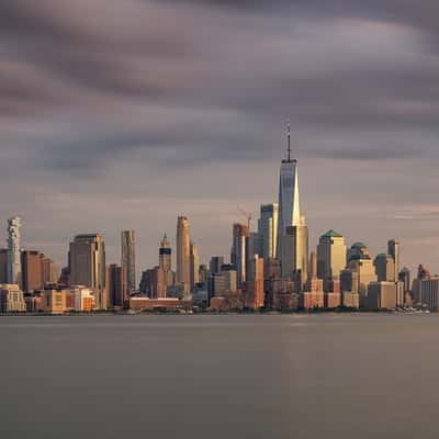 Manhattan view from Hoboken, USA