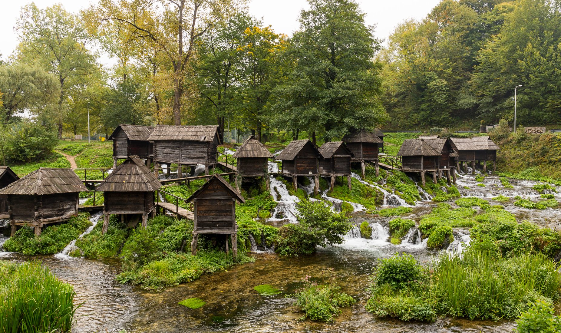 Mlincici - water mills, Bosnia and Herzegovina