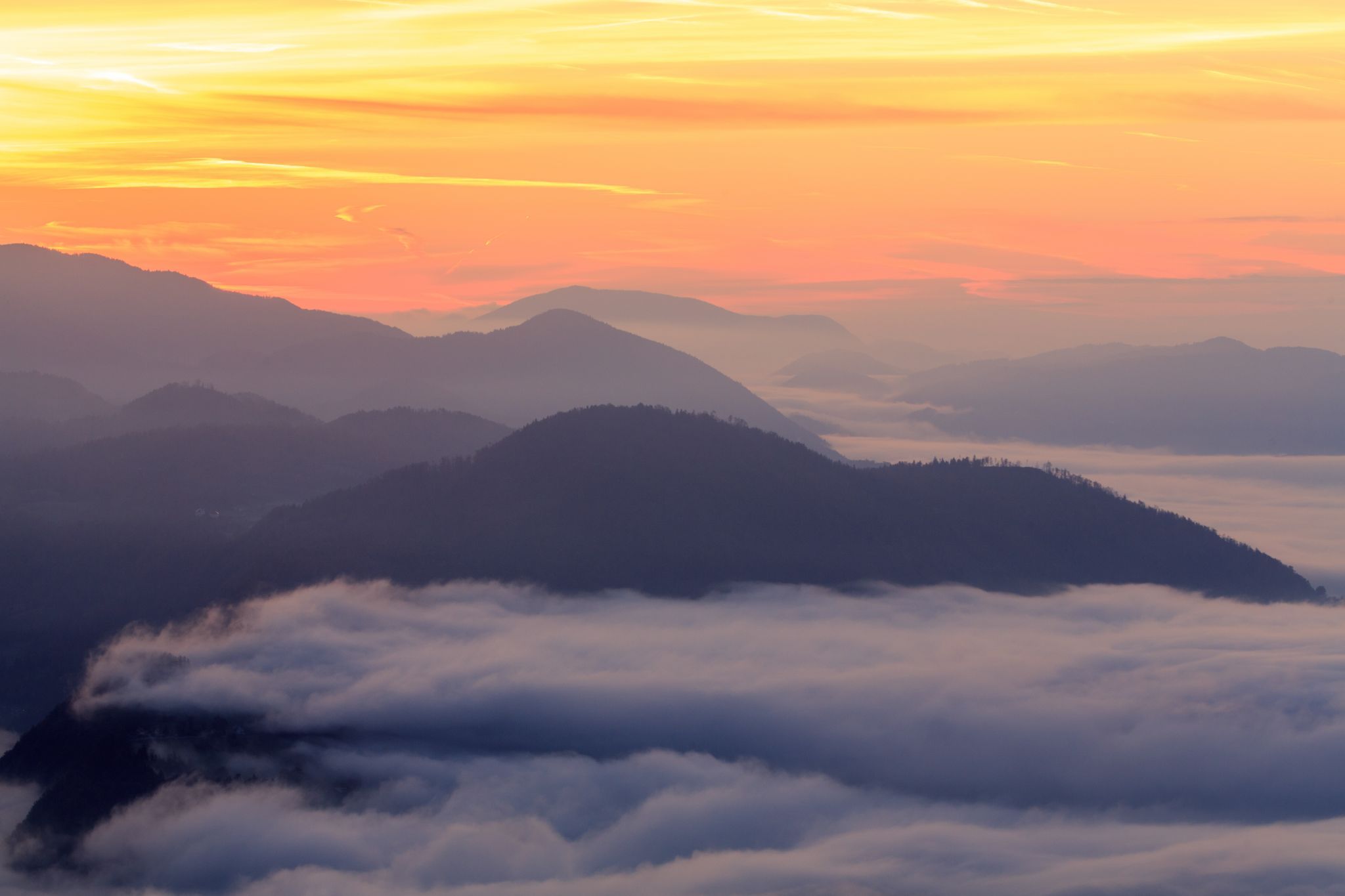 Morning, Slovenia