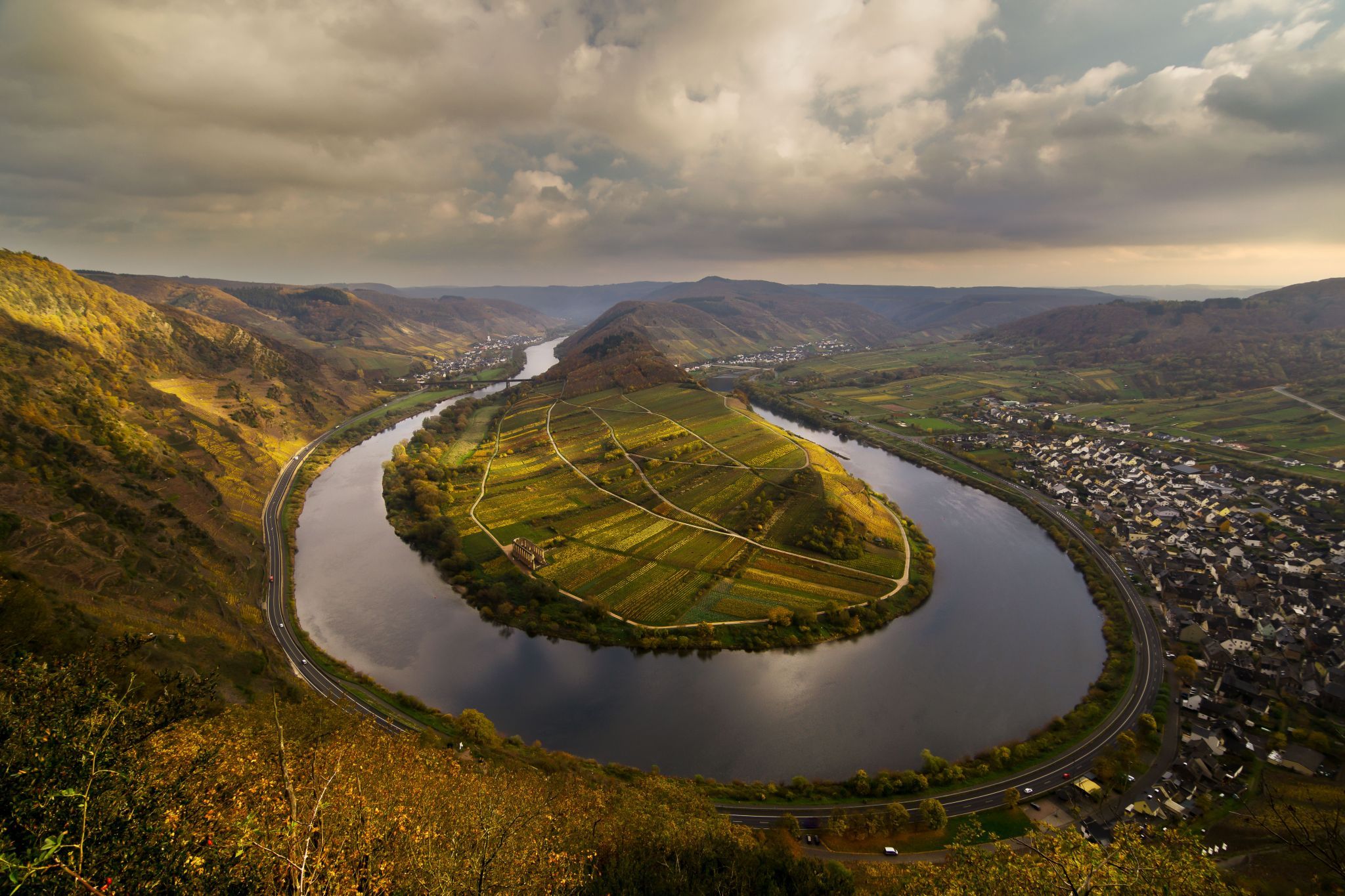 Mosel Bend Bremm, Germany