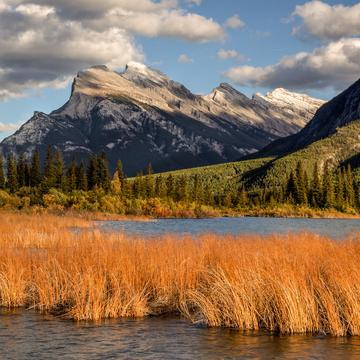 Mount Rundle from Vermillion Lakes, Canada