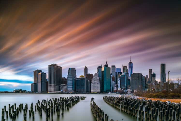 New York City Skyline from Pier 1, Brooklyn