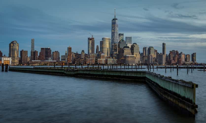 Sunrise at Newport, New York City