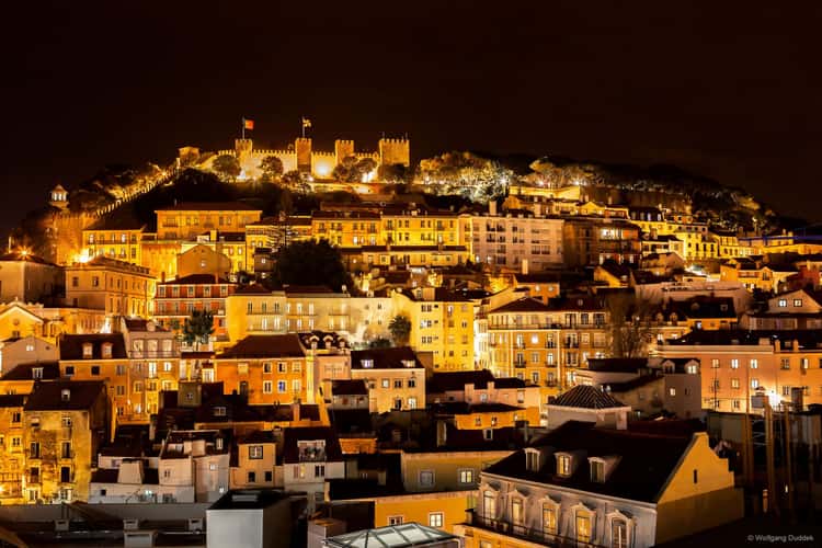 View from the Rooftop Bar at Hotel Mundia, Lisbon