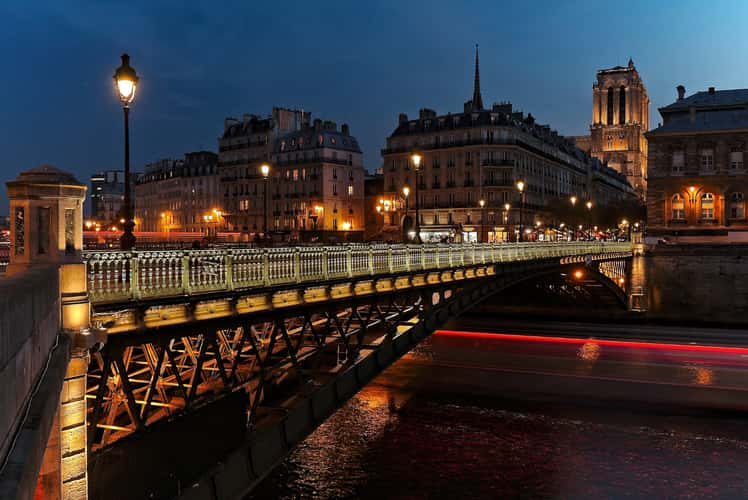 Paris, View from Pont d'Arcole