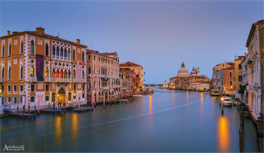 View from Ponte dell'Accademia, Venice