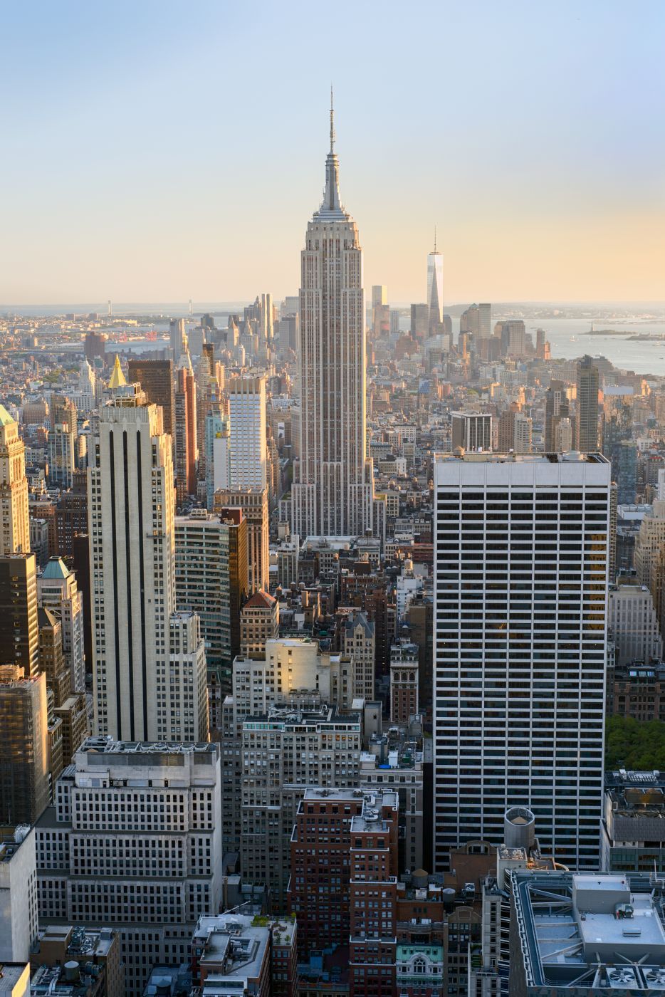 View from “Top of the Rock“, New York City, USA