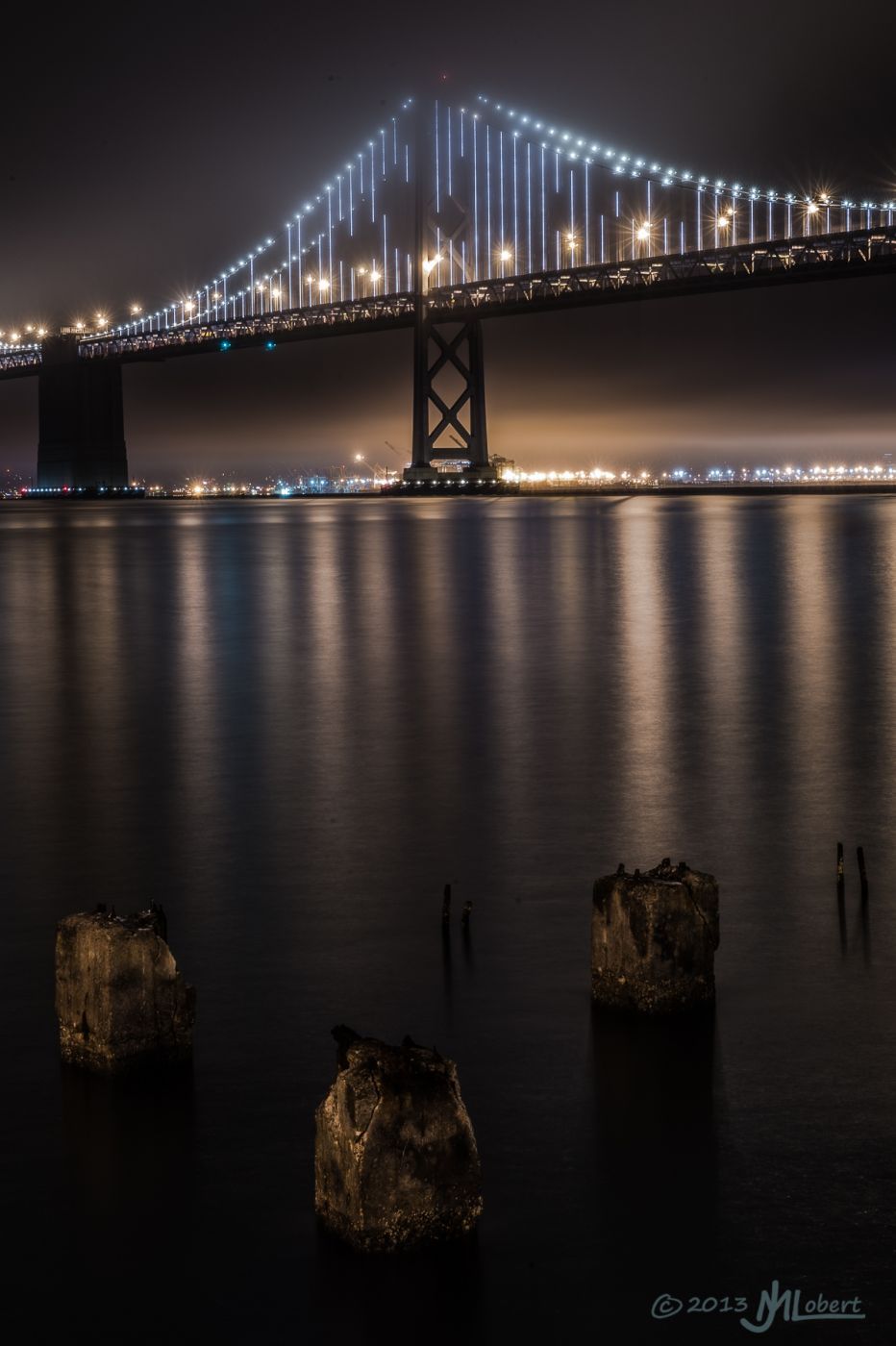 San Francisco Bay Bridge, Embarcadero, CA, USA