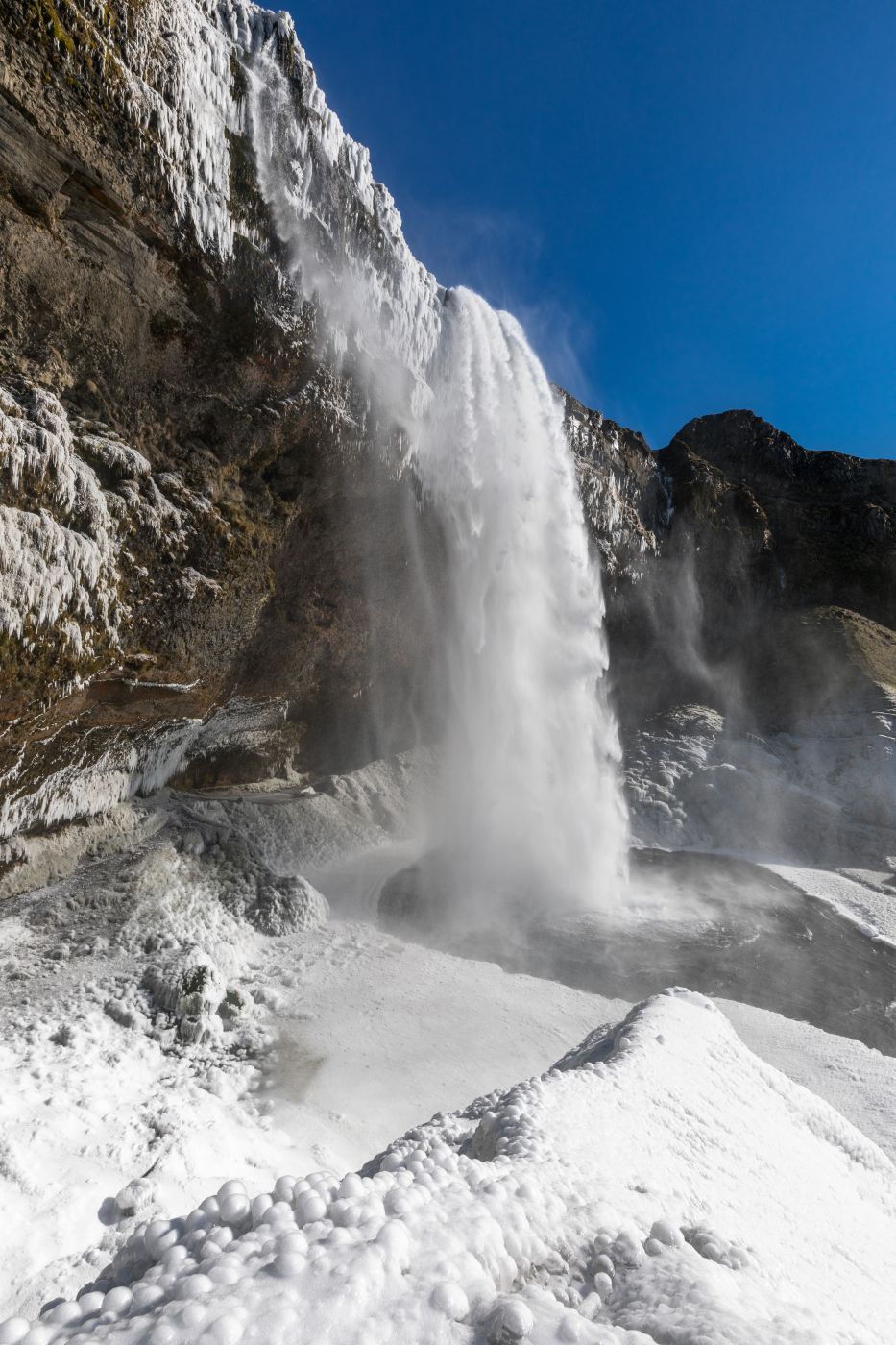 Seljalandsfoss from the side, Iceland