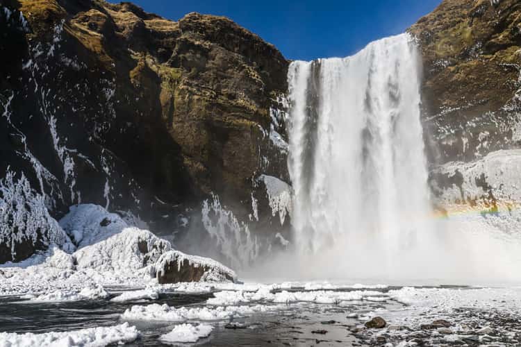Skógafoss Waterfall
