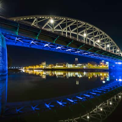 Skyline Arnhem + John Frost bridge, Netherlands