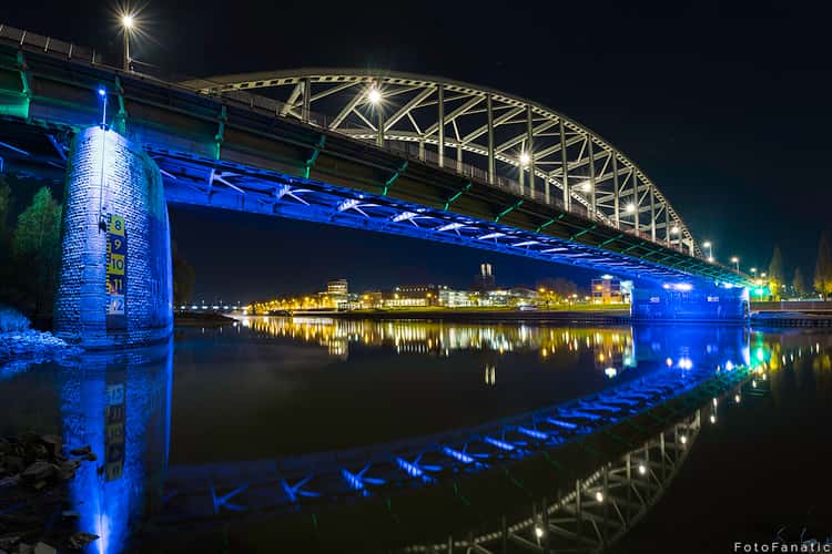 Skyline Arnhem + John Frost bridge