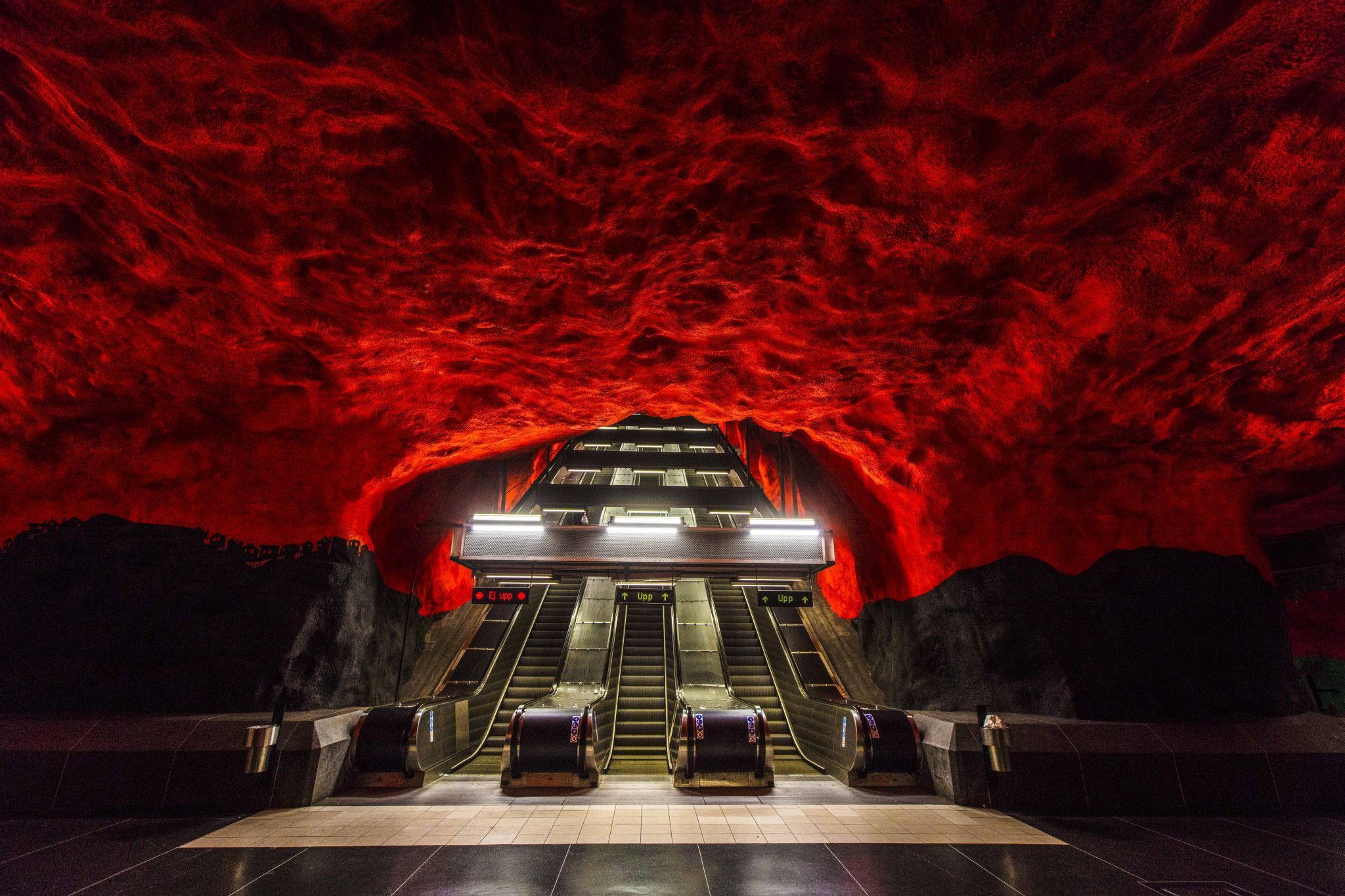 Solna Centrum (Metro), Stockholm, Sweden