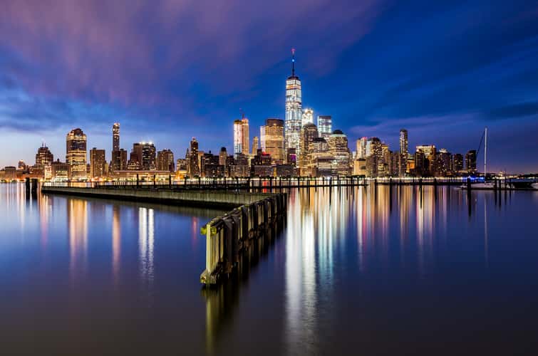 Sunrise at Newport, New York City