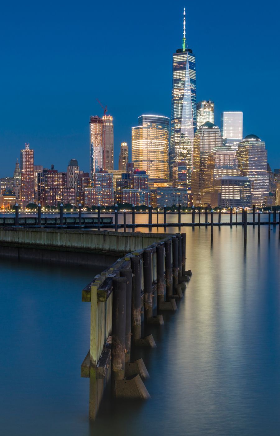 Sunrise at Newport, New York City, USA