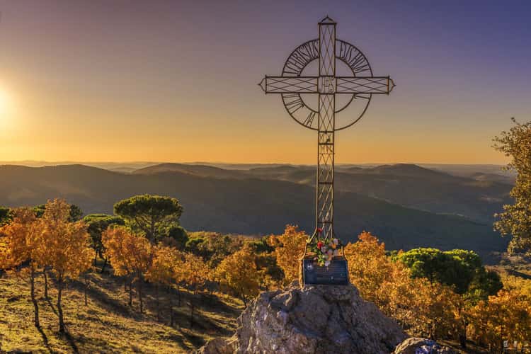 Sunset from Tentudía