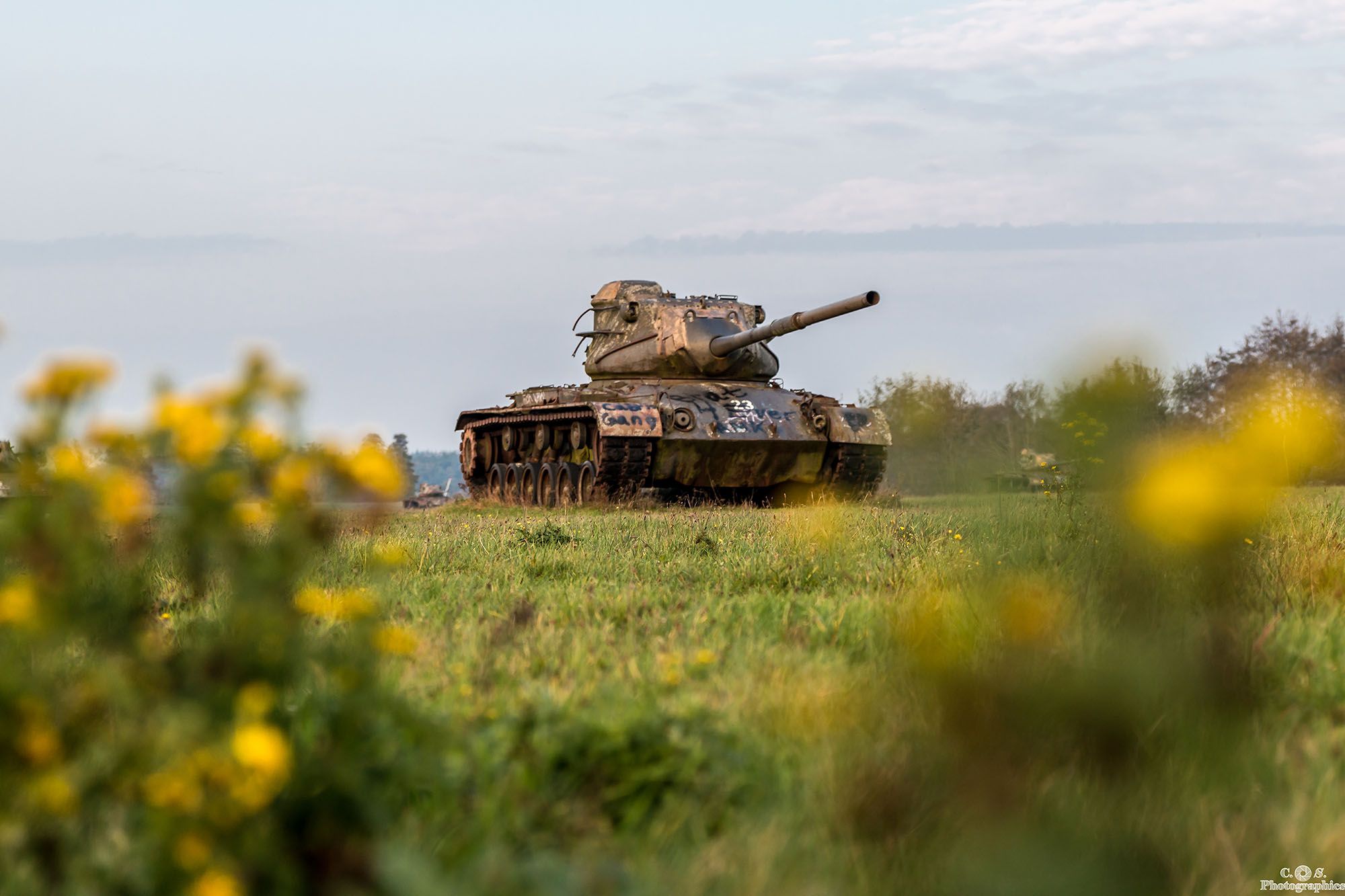 Tank cemetery, Soegel, Germany