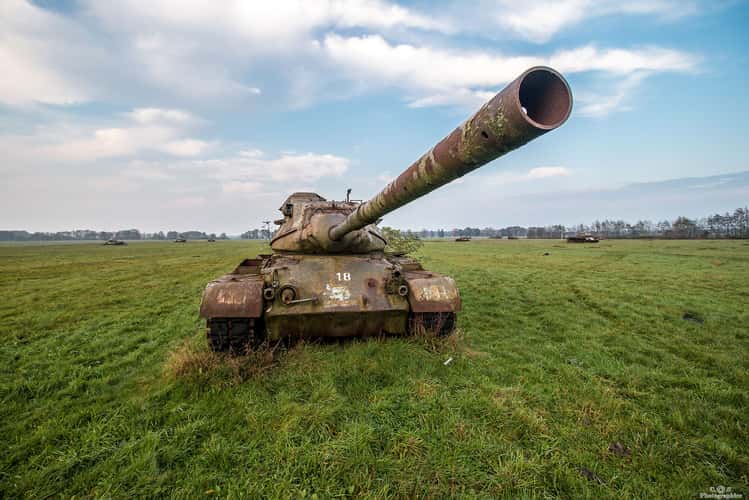 Tank cemetery, Soegel
