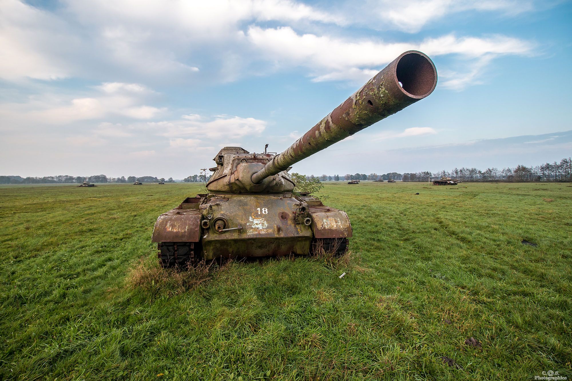 Tank cemetery, Soegel, Germany