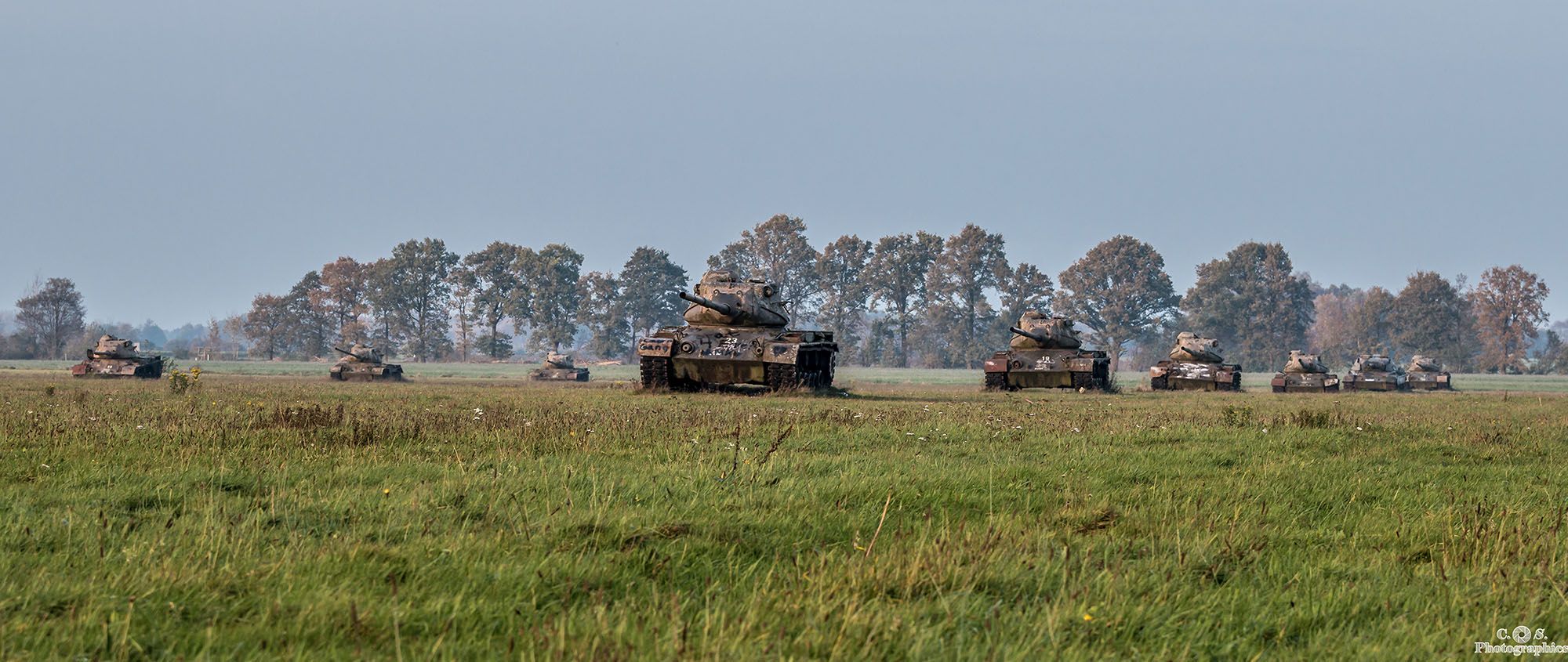 Tank cemetery, Soegel, Germany