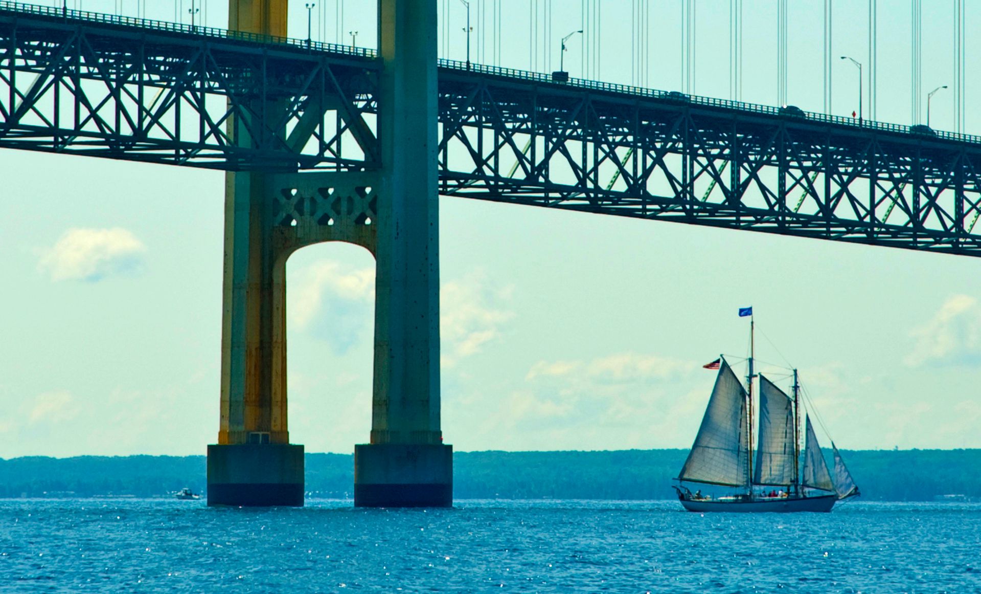 The Mackinaw Bridge, USA