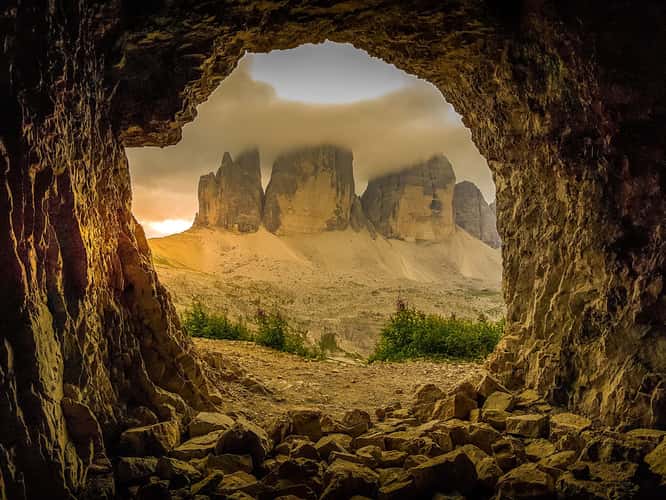 Cave of the Three Peaks