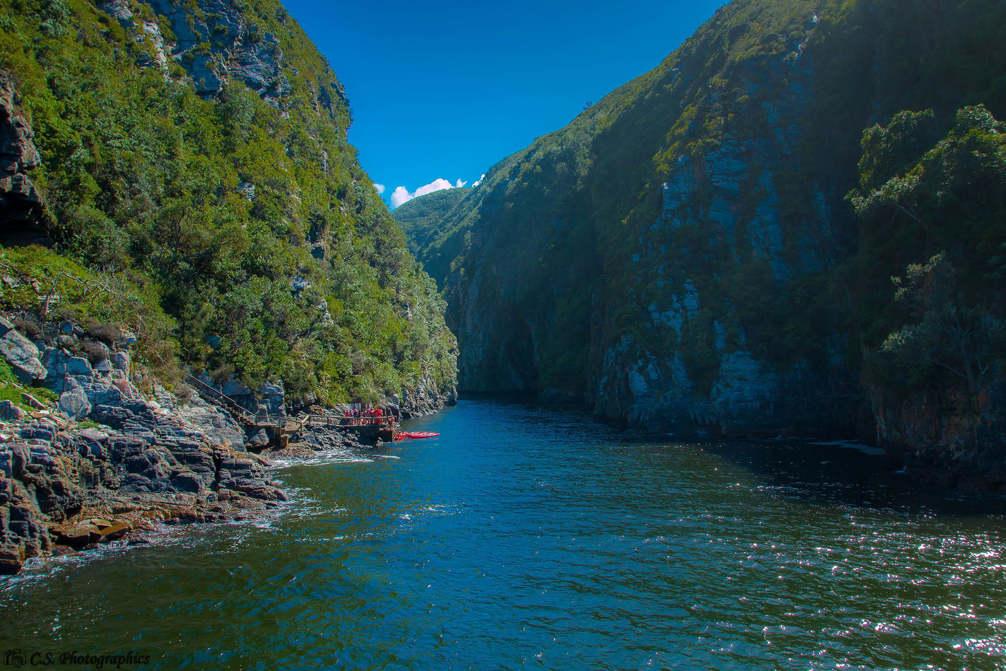 Tsitsikamma suspension bridge, South Africa