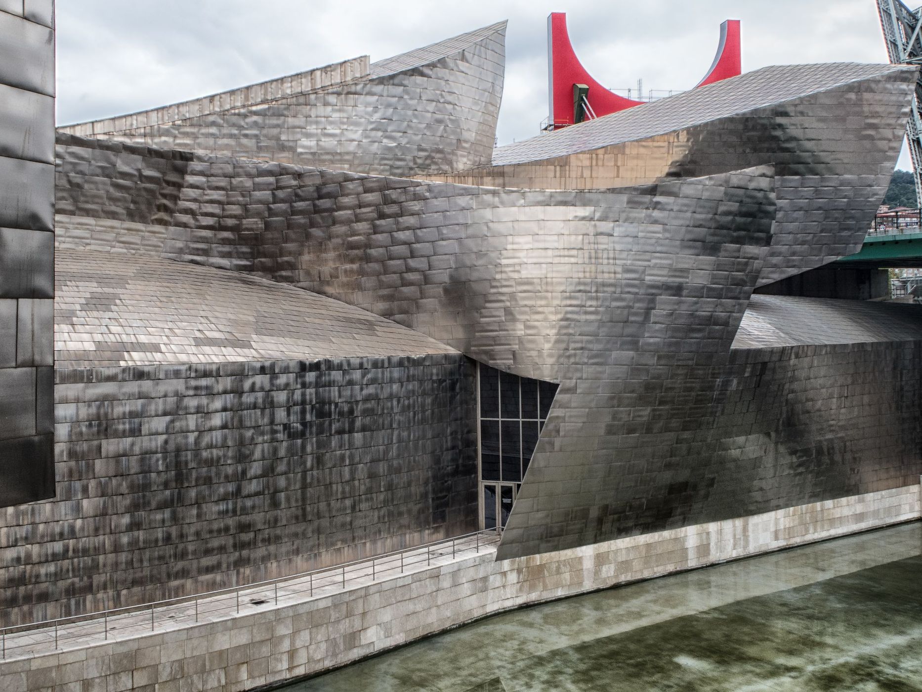 View of Guggenheim Museum, Spain