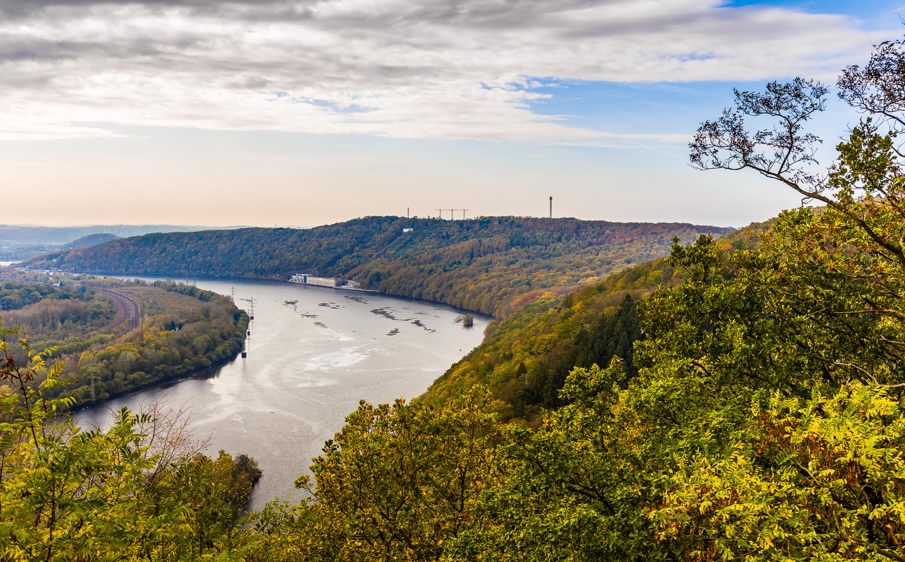 View over the Ruhr-Valley, Germany