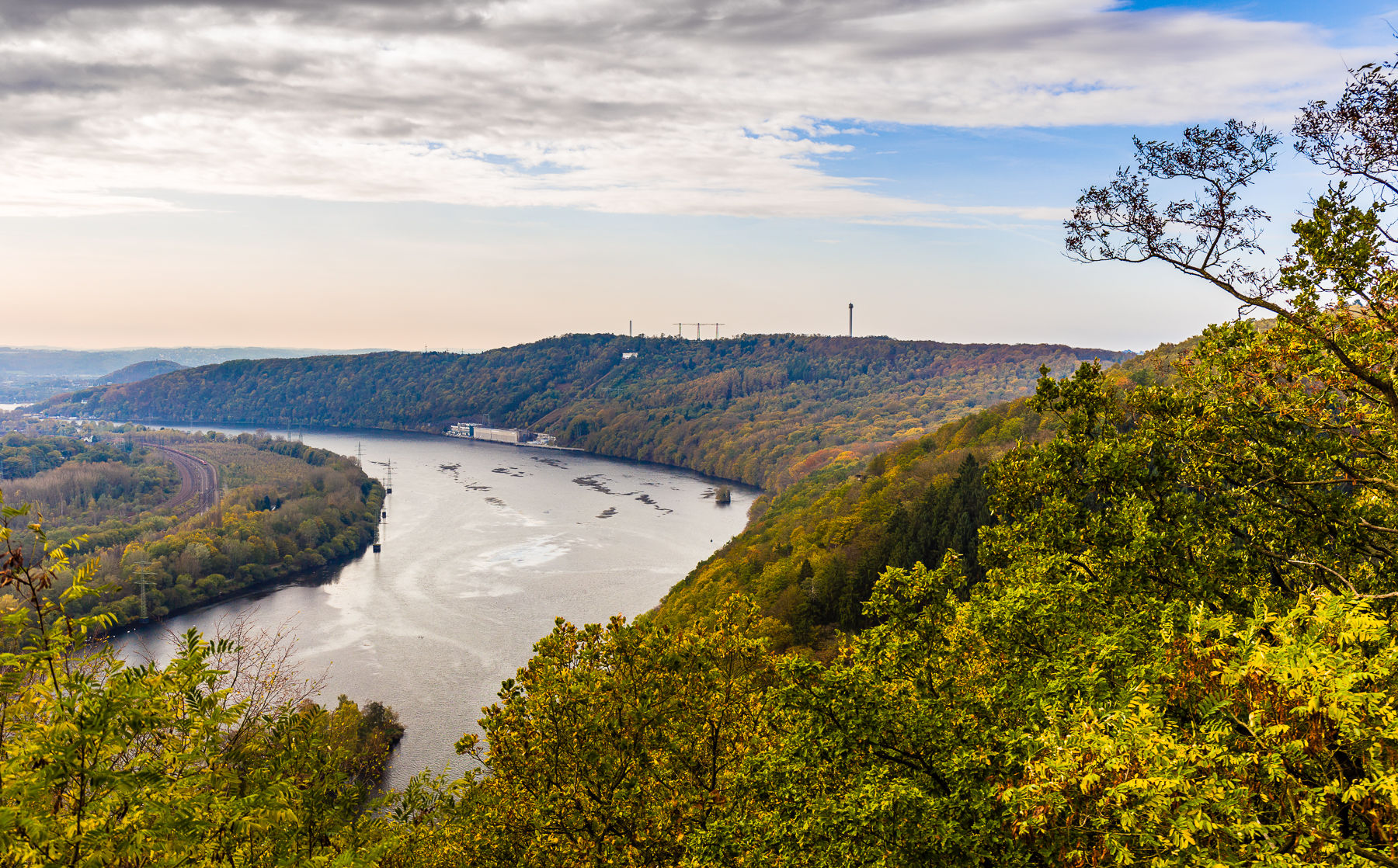 View over the Ruhr-Valley, Germany