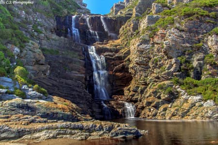 Waterfall of Tsitsikamma