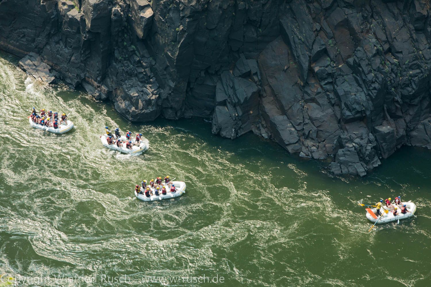 Wildwasserrafting, Zimbabwe