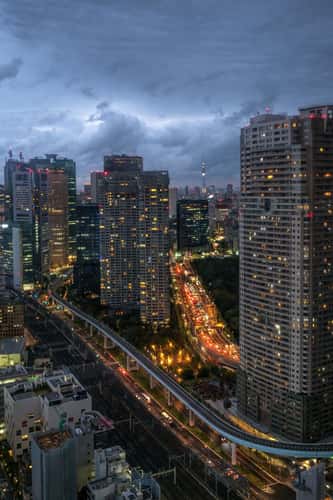 View from World Trade Center, Tokyo