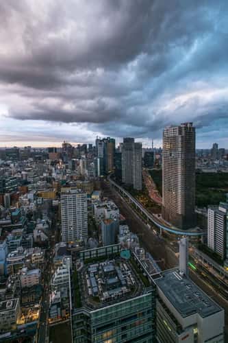 View from World Trade Center, Tokyo