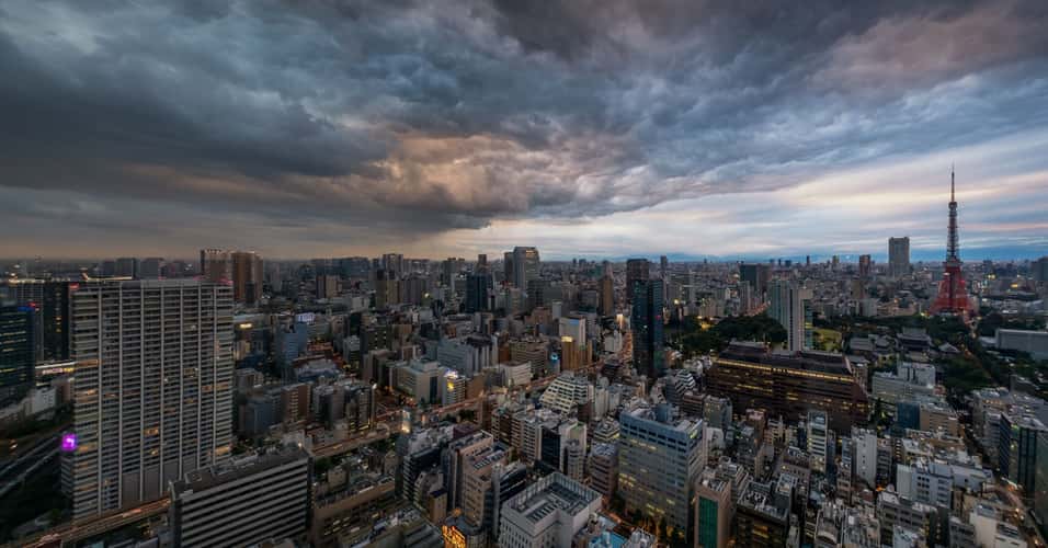 View from World Trade Center, Tokyo