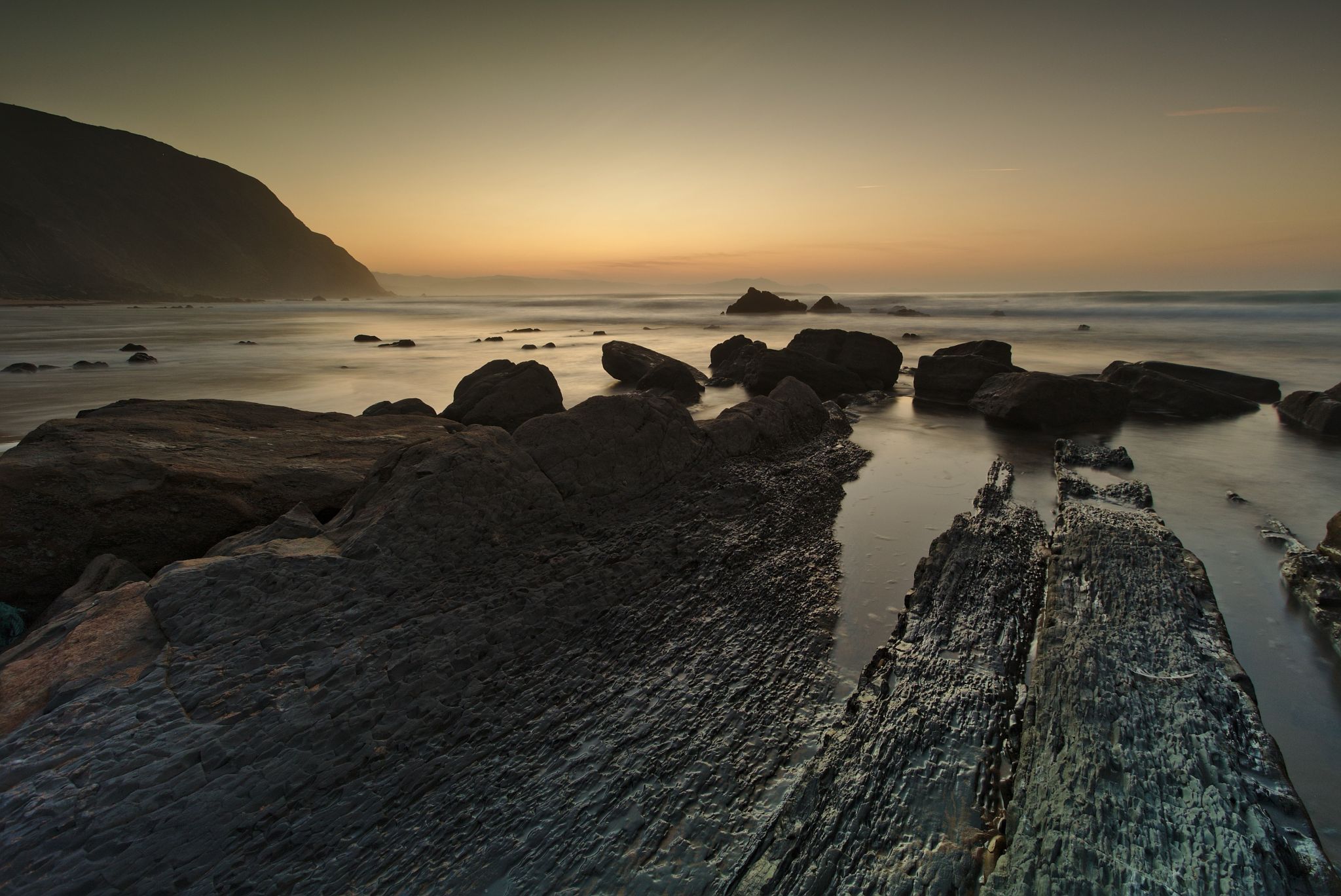 Barrika beach, Spain