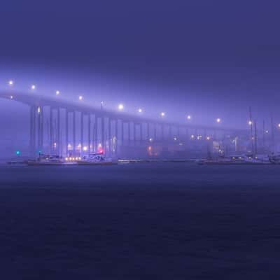 Bruvegen. Tromsø Bridge., Norway