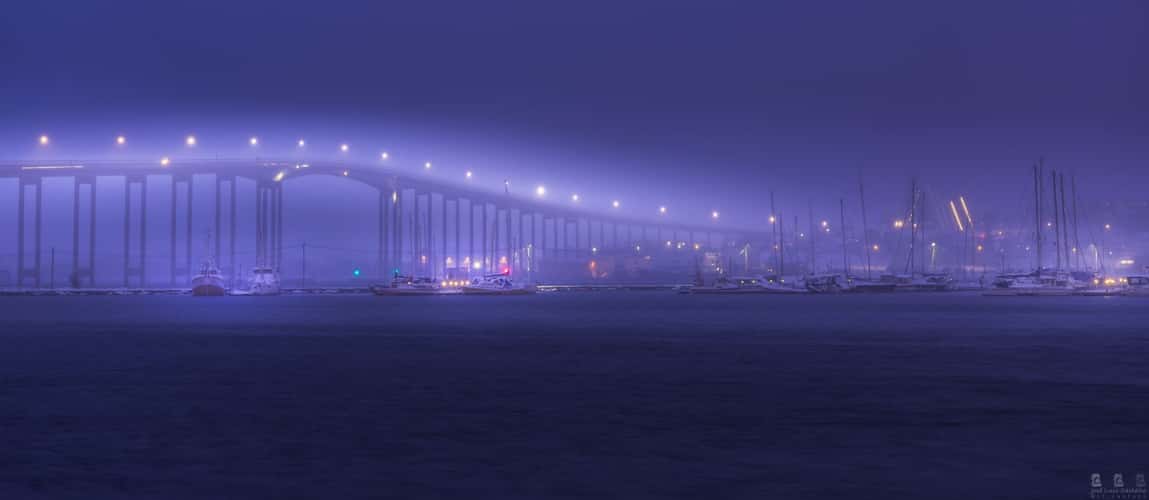 Bruvegen. Tromsø Bridge.