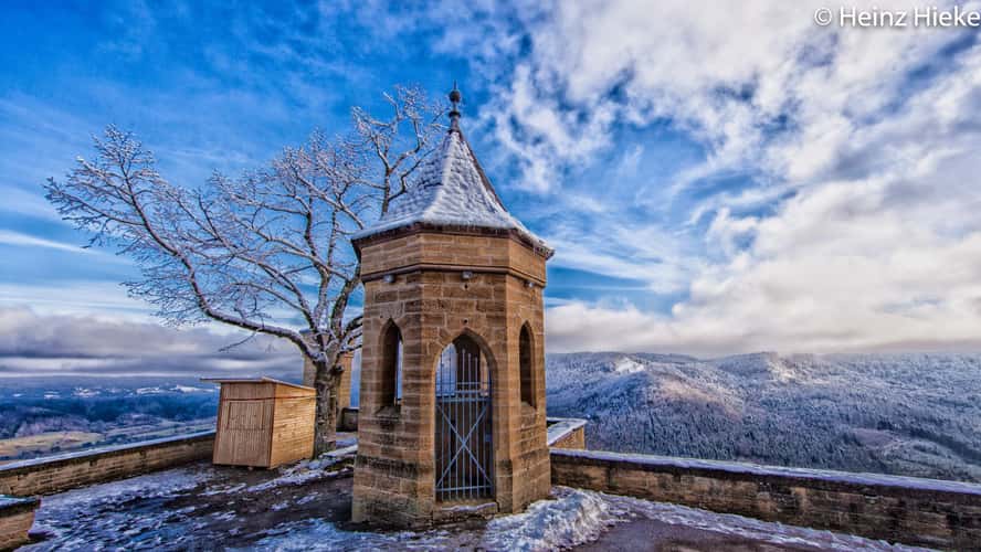 Inner courtyard Hohenzollern Castle