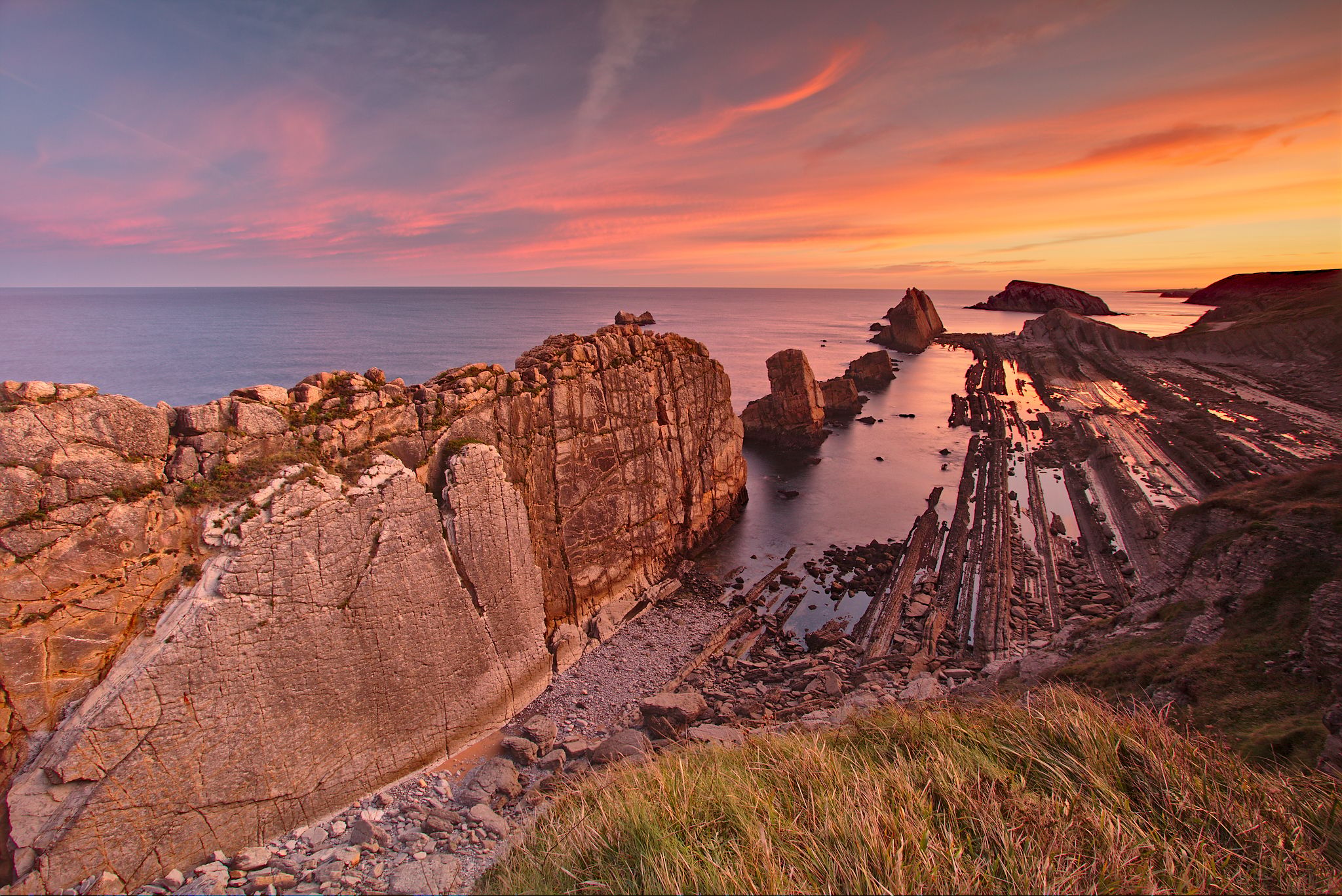 Cantabria, Playa La Arnia, Spain